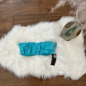 Mossino Turquiose Swimsuit Top